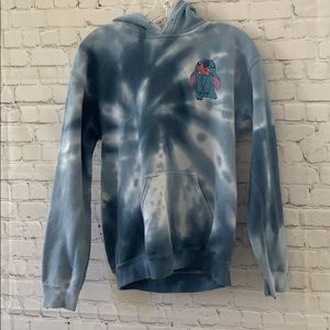 Disney Tie Dye Stitch hoodie